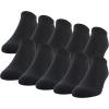 imageGildan Mens Active Cotton No Show Socks 10PairsBlack