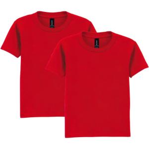 imageGildan Youth Toddler TShirt Style G5100P 2PackRed