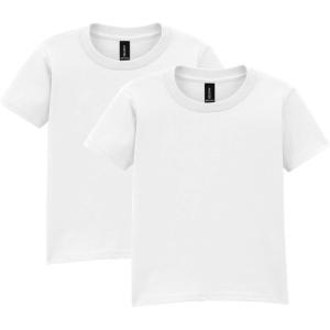 imageGildan Youth Toddler TShirt Style G5100P 2PackWhite