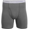 imageGildan Mens Underwear Boxer Briefs MultipackBlackCharcoalSport Grey 5pack  Classic Length