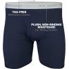 imageGildan Mens Underwear Boxer Briefs MultipackNavyHeather NavySport GreyDotNavy 5pack  Classic Length