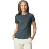 imageGildan Womens Softstyle Cotton TShirt Style G64000l MultipackDark Heather 2pack