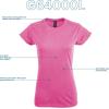 imageGildan Womens Softstyle Cotton TShirt Style G64000l MultipackHeather Purple 2pack