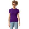 imageGildan Womens Softstyle Cotton TShirt Style G64000l MultipackPurple 2pack