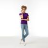 imageGildan Womens Softstyle Cotton TShirt Style G64000l MultipackPurple 2pack