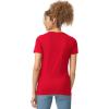 imageGildan Womens Softstyle Cotton TShirt Style G64000l MultipackRed 2pack