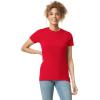 imageGildan Womens Softstyle Cotton TShirt Style G64000l MultipackRed 2pack