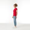 imageGildan Womens Softstyle Cotton TShirt Style G64000l MultipackRed 2pack