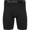 imageGildan Mens Underwear Cotton Stretch Boxer Briefs MultipackBlack SootCharcoal Sky 8pack  Long Leg