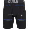 imageGildan Mens Underwear Cotton Stretch Boxer Briefs MultipackBlack SootCharcoal Sky 8pack  Long Leg