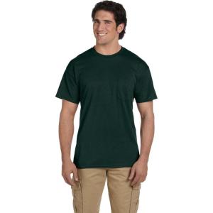 imageGildan Adult DryBlend Workwear TShirts with Pocket 2PackForest Green
