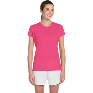 imageGildan Womens Heavy Cotton TShirt Style G5000L 2PackSafety Pink