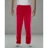 imageGildan Adult Fleece Open Bottom Sweatpants with Pockets Style G18300Red