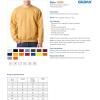 imageGildan Fleece Crewneck Sweatshirt Style G18000 MultipackTennessee Orange