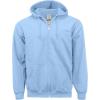 imageGildan Mens Full Zip Hooded SweatshirtCarolina Blue
