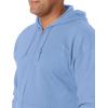 imageGildan Mens Full Zip Hooded SweatshirtCarolina Blue