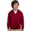 imageGildan Mens Full Zip Hooded SweatshirtSport Grey
