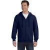 imageGildan Mens Full Zip Hooded SweatshirtNavy