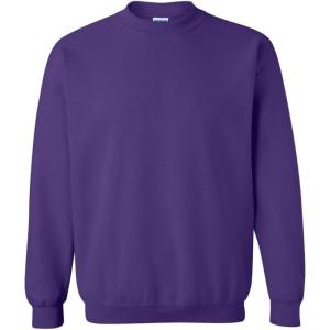 imageGildan Fleece Crewneck Sweatshirt Style G18000 MultipackCardinalpurple
