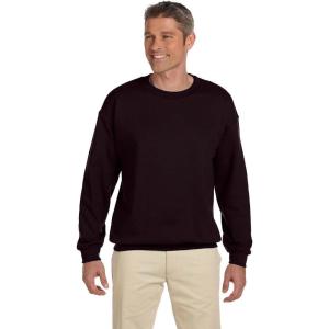 imageGildan Fleece Crewneck Sweatshirt Style G18000 MultipackDark Chocolate
