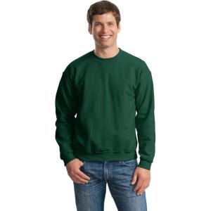 imageGildan Fleece Crewneck Sweatshirt Style G18000 MultipackForest Green