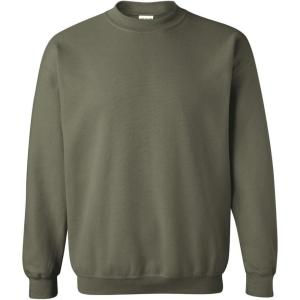 imageGildan Fleece Crewneck Sweatshirt Style G18000 MultipackMilitaryroyal