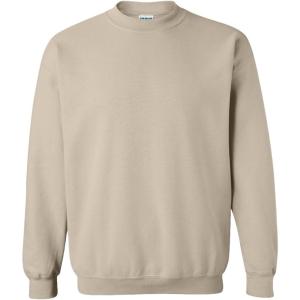 imageGildan Fleece Crewneck Sweatshirt Style G18000 MultipackSand