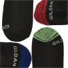 imageGildan Mens Polyester Half Cushion Ankle Socks 12PairsAssorted