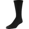imageGildan Mens Polyester Half Cushion Crew Socks 12 PairsBlack