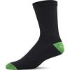 imageGildan Mens Polyester Half Cushion MidCrew Socks 12packAssorted