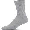 imageGildan Mens Polyester Half Cushion MidCrew Socks 12packGrey