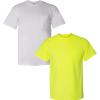 (1) White + (1) Safety Green