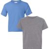 Carolina Blue-graphite Heather