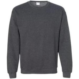 imageGildan Adult Fleece Crewneck Sweatshirt Style G18000 MultipackDark Heather
