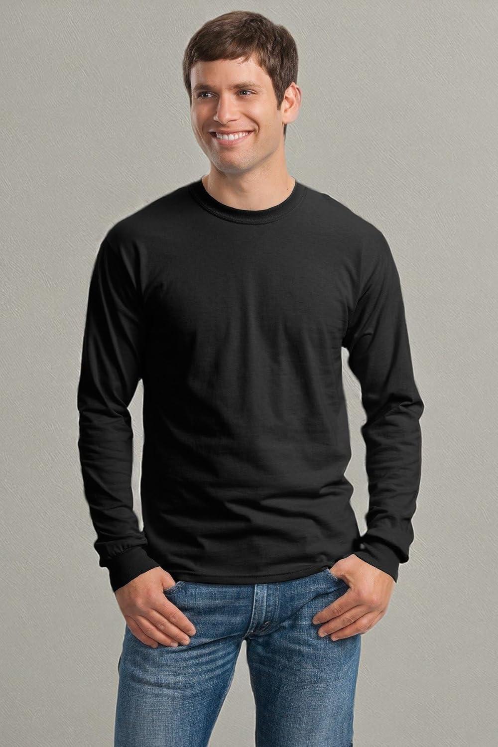 imageCotton 6 oz LongSleeve TShirt G240Black
