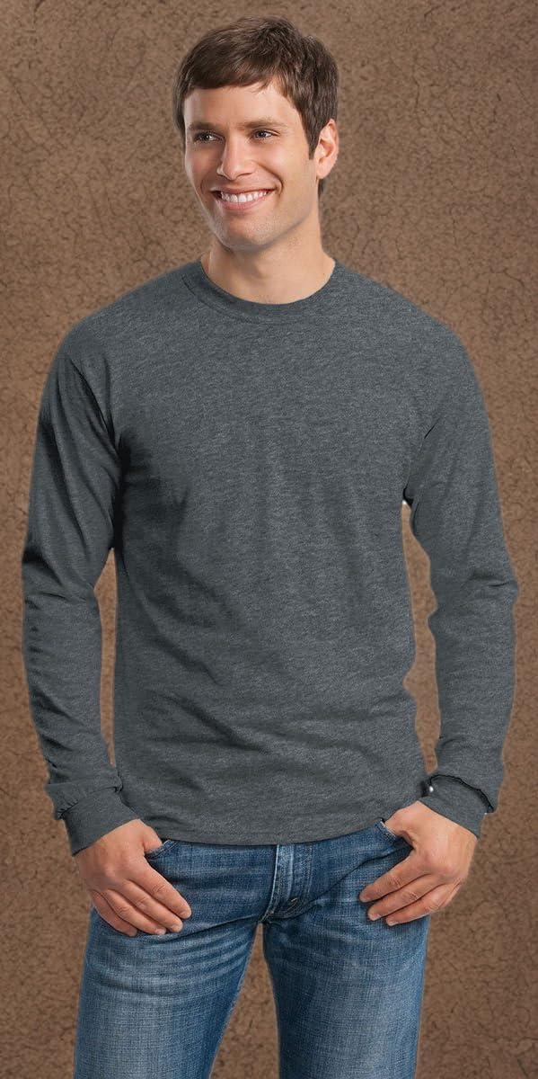 imageCotton 6 oz LongSleeve TShirt G240Dark Heather