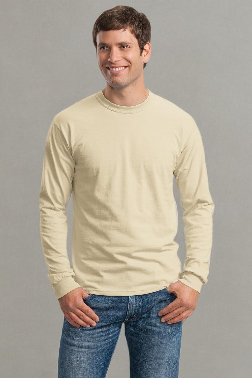 imageCotton 6 oz LongSleeve TShirt G240Sand