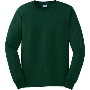 imageCotton 6 oz LongSleeve TShirt G240Forest Green