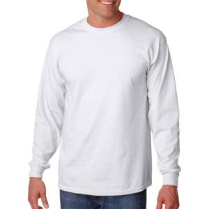 imageCotton 6 oz LongSleeve TShirt G240White