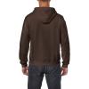 imageGildan Fleece Zip Hoodie Sweatshirt Style G18600 MultipackDark Chocolate