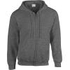 imageGildan Fleece Zip Hoodie Sweatshirt Style G18600 MultipackNavy
