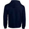 imageGildan Fleece Zip Hoodie Sweatshirt Style G18600 MultipackNavy