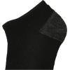 imageGildan Mens Polyester Half Cushion No Show Socks 12packBlack