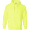 imageGildan Adult Fleece Hoodie Sweatshirt Style G18500 MultipackSafety Green