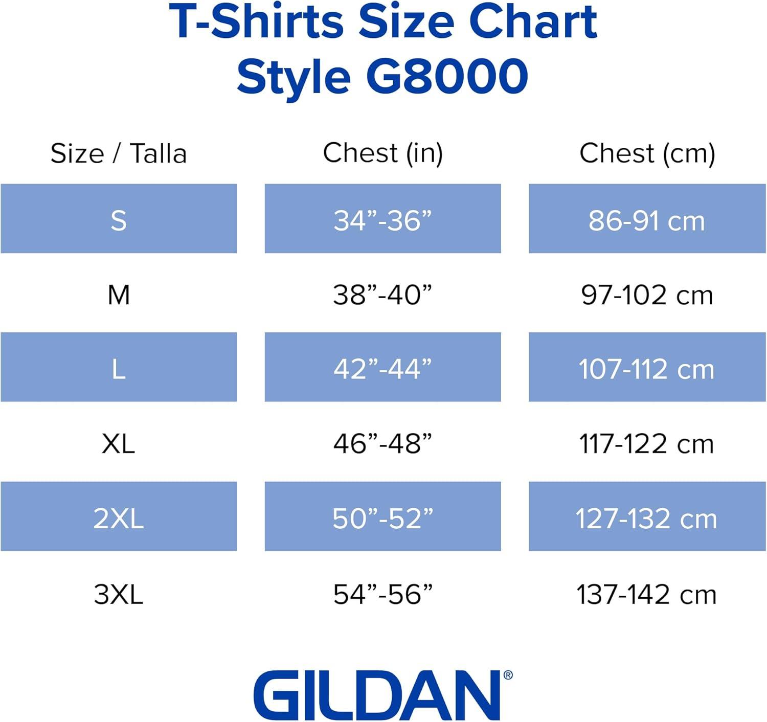 imageGildan Adult DryBlend TShirt Style G8000 Multipack