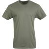 imageGildan Mens Crew TShirts Multipack Style G1100BlackSport GreyMilitary Green 5pack