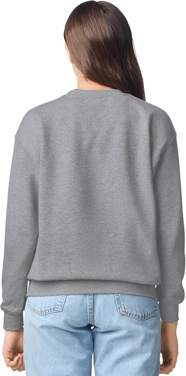 imageGildan unisexchild Fleece Crewneck Sweatshirt Style G18000bSport Grey
