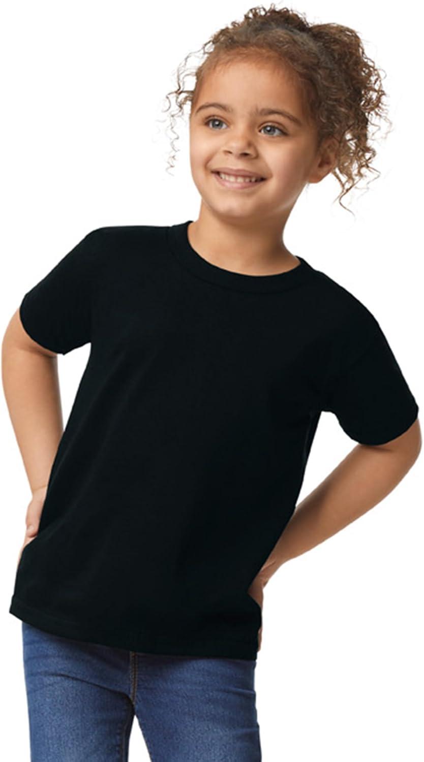 imageGildan Youth Toddler TShirt Style G5100P 2PackBlack