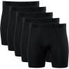 imageGildan Mens Performance Underwear Boxer BriefsBlack 5pack