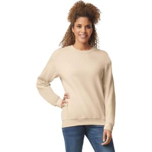 imageGildan unisexadult Fleece Crewneck Sweatshirt Style G18000 MultipackSand 1pack